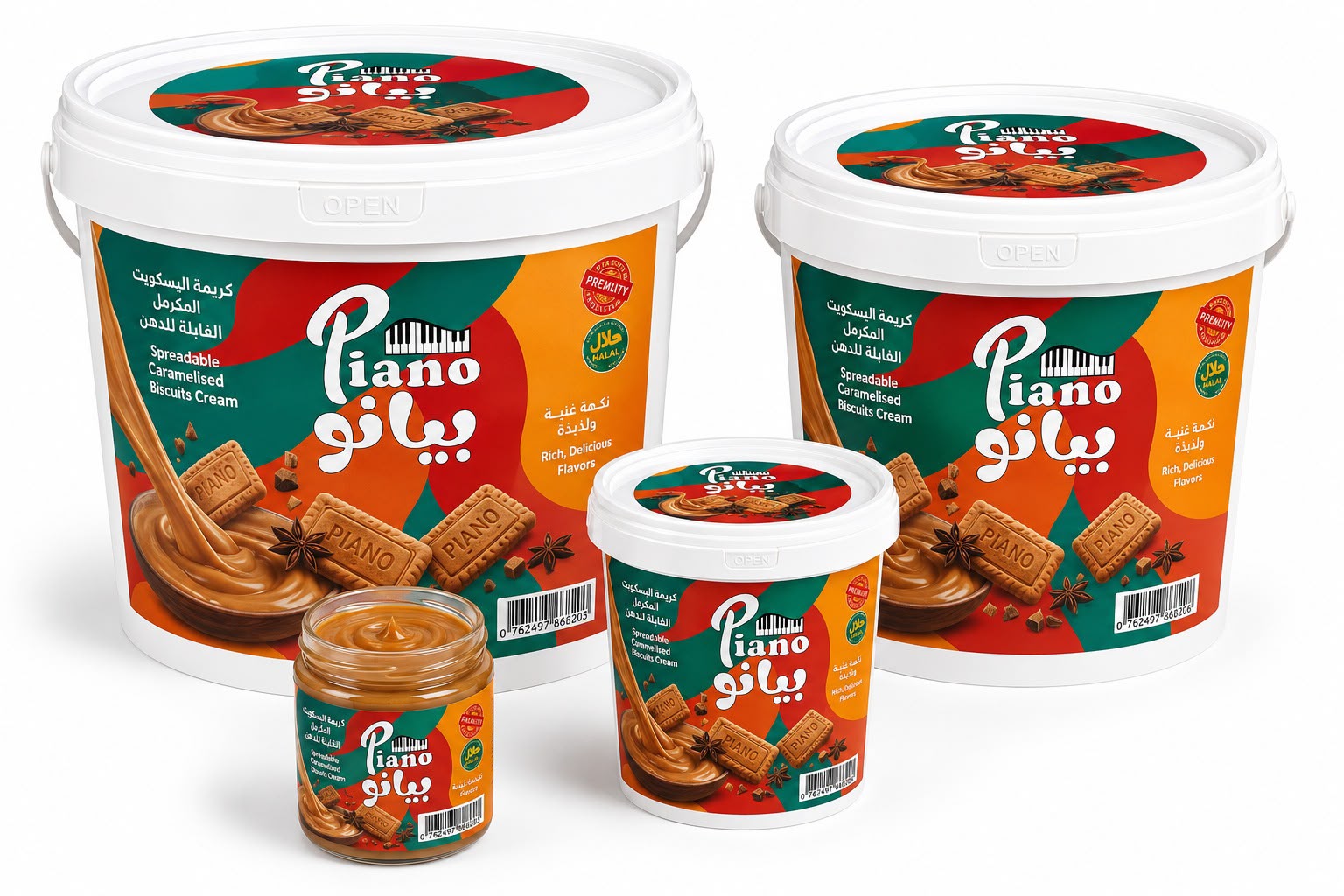 Piano biscuit spread